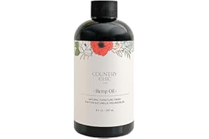 Hemp Oil Furniture Sealant - All Natural Finishing Oil for Painted Furniture and Raw Wood Furniture - Eco Conscious & Ultra L