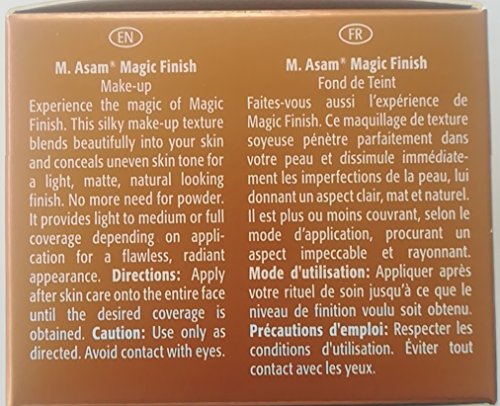 M. Asam Magic Finish ~ Lightweight, wrinkle-filling makeup mousse 1.01 fl. oz