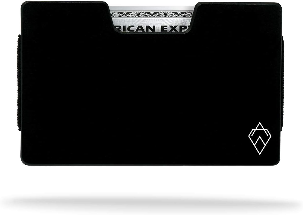 AKIELO RFID Blocking Card Holder With Oney Clip And Gift Box