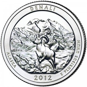 2012-D Denali National Park Quarter - Single Coin