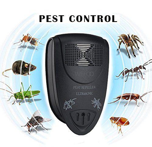 Pest Control Ultrasonic Repellent â€” Electronic Pest Repeller Plug in for Bugs and Insects - Mice Repellent to Repel and Prevent Mouse, Ant, Mosquito, Spider, Rodent, Roach,Child and Pets Safe Control