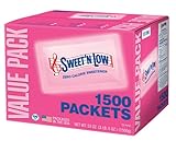 Sweet 'N Low Zero Calorie Sweetener, 1500 Count