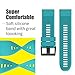ANCOOL for Fenix 7X Watch Band/Fenix 6X Pro Watch Band/Fenix 5X Band 26mm Watch Bands Compatible with Fenix 6X/Fenix 7X Pro/Fenix 3(Rock Blue)
