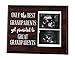 Elegant Signs Only The Best Grandparents Get Promoted Gift for Grandparents - Great Grandparents Picture Frame Gift for Great Grandpa