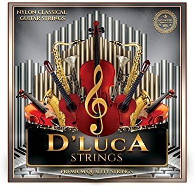 D'Luca Nylon Classical Guitar Strings 6 Pcs Set (DVNCA)