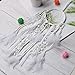 Dream catcher Handmade Traditional White Feather Wall Hanging Car Hanging Home Decoration Ornament Decor Ornament Craft Gift