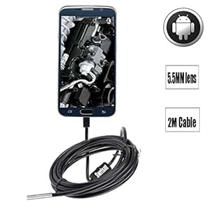 Amazon.com: Swrisnt USB 2m Android Endoscope 5.5mm Camera