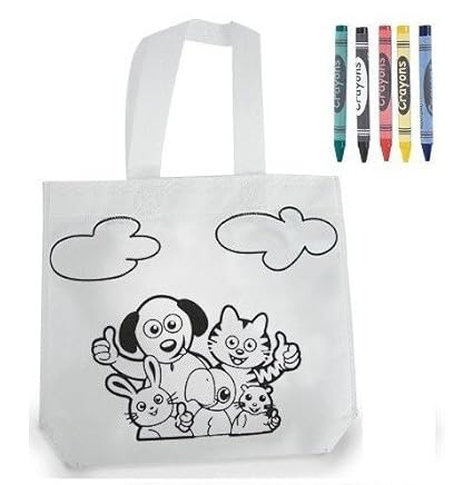 Bolsa infantil para pintar con pinturas de cera Pack de unidades