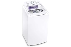 Máquina de Lavar Electrolux 8,5kg Branca Turbo Economia com Jet&Clean e Filtro Fiapos (LAC09) - 127V