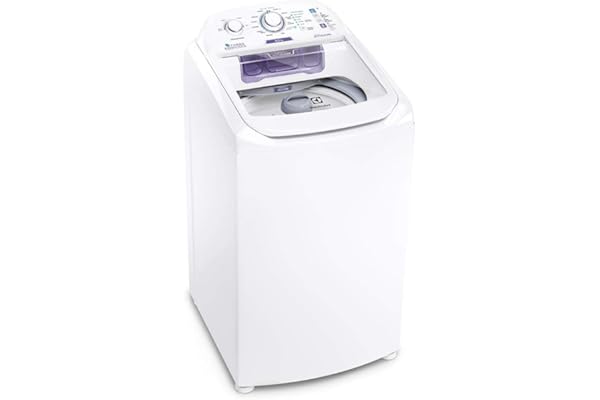 Máquina de Lavar Electrolux 8,5kg Branca Turbo Economia com Jet&Clean e Filtro Fiapos (LAC09) - 127V