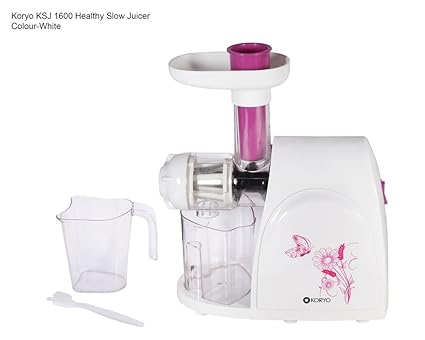 Koryo Ksj 1600 50W Healthy Slow Juicer (White)