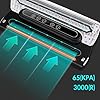 Vacuum Sealer,5 in 1 Automatic One-Touch Vacuum Sealer Machine with Built-in Cutter for Food Storage and Preservation…