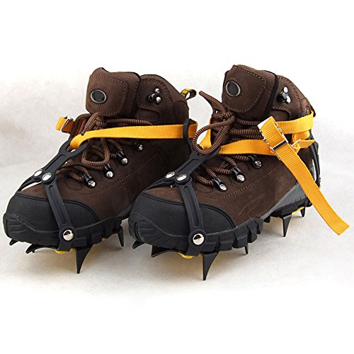 Docooler Strap Type Crampons Ski Belt High Altitude Hiking Slip-resistant 10 Crampon