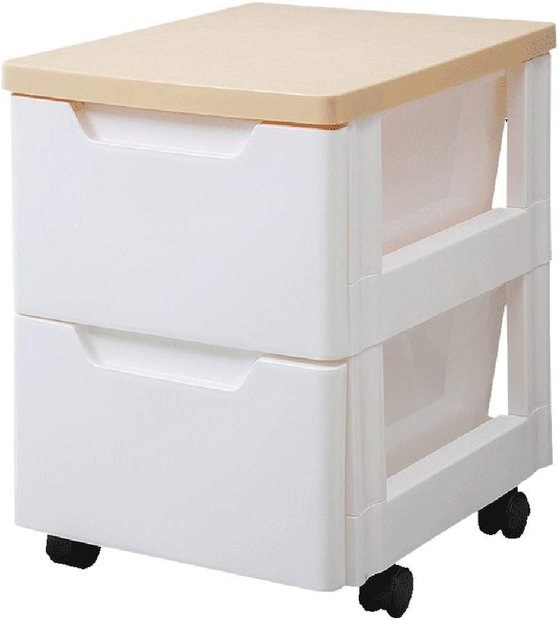 Amazon Com Night Stand Decoration Plastic Bedside Table Simple