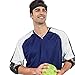 TecUnite 2 Pieces Sports Headband Sweatband Non Slip, Stretch and Moisture Wicking Men and Women Elastic Sports Head Bands for Yoga, Running, Cycling, Tennis, Working Out