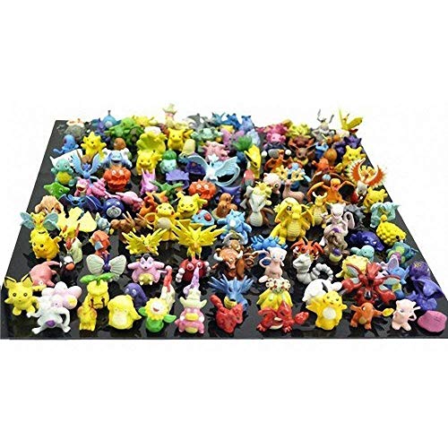 Toy Play Fun 144 pcs Heroes Action Figure Toy Set Mini Action Figures 2-3 cm Kid's Gift Children Game