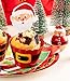 Santa Claus Cupcake Toppers and Christmas Cupcake Wrappers (100 Pieces)
