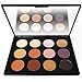 12 Color Makeup Eyeshadow Palette, Nude Natural Colors by Beauty Bon