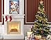 5D Diamond Painting Full Drill by Number Kits Christmas Decoration for Adults Kids, DIY Rhinestone Pasted Paint Set Arts Craft Xmas Snowman (12x16inch, 2 Pack) by Yomiie