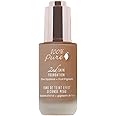 100% PURE 2nd Skin Lightweight Serum Foundation Anti-Aging Face Makeup - Blendable Coverage Liquid Hydration Boost for Soft Plumped Up Glow, Vegan Shade 7 (Neutral w/Red Undertone) - 1.18 Fl Oz