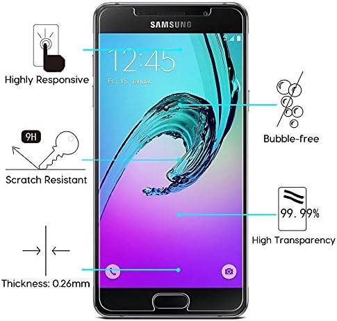 GAPlusยฎ Samsung Galaxy A5 - Premium Quality Tempered Glass Film screen protector