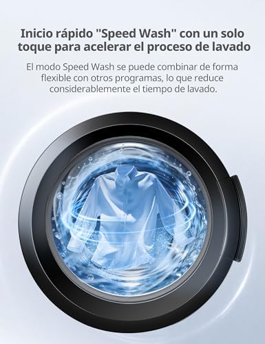 ' Máquina de lavar 6kg, Ultra Slim 40cm, Classe A-10%, 1200RPM, Desinfetante a Vapor, Cuidados para Bebés, Motor BLDC com Inversor, 16 Programas, Branco–CFP01EW60W