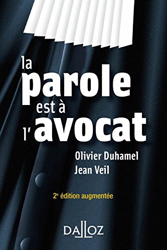 La  parole est à l'avocat