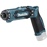 Makita DF012DZ Cordless Screwdriver (7.2 V, Without Battery, Max. Torque 8.0 Nm, 2-Speed Gearbox, 21-Speed Torque Adjustment