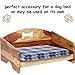 OTRON Premium Pet Blanket - Classic Plaid Fleece Throw For Dogs Of All Kinds & Sizes - 3 Colors & 3 Sizes To Choose From - [Blue] - [60 in x 40 in (155 x 105 cm)]