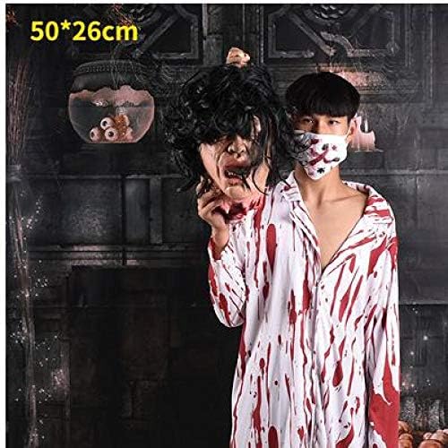 Halloween Horror Haunted House Props Disgusting Latex Decoration Zombie Decoration Scary Walking Dead Meat Chamber Decoration Hammer 50x26cm