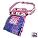Holds 200 - Tiny Toy Bag Storage Carrier Organizer Container - Collectors Carrying Tote Compatible W/Mini Colleggtibles LoL Fash'ems (Purple)