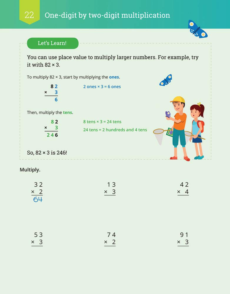IXL Multiplication 4th Grade Math Workbooks, Mathematics Book for Kids Ages 9-10 Covering Times Table Facts and Properties, Multiplying With Multi ... and More (IXL Topic-Specific Workbooks)