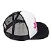 Unisex King Flip Mesh Trucker Caps Baseball Hat Flat Brim Hats for Splatfest (One Size, Pink)