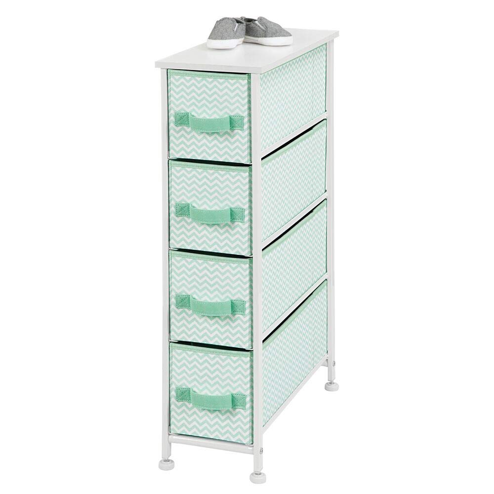 Cassettiera Moderna 83,8 x 29 x 77 cm, Cassettiera in Tessuto