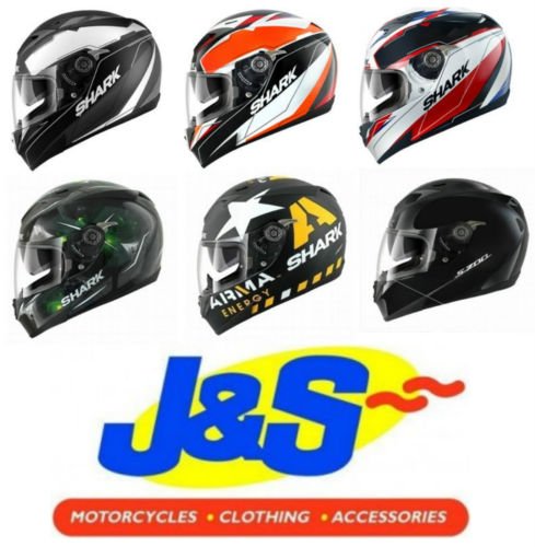SHARK S700S FULL FACE MOTORCYCLE HELMET 