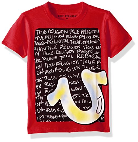 True Religion Boys' Little Branded Logo Tee
