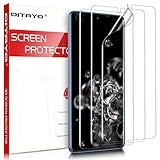 [3 Pack] QITAYO Screen Protector for Samsung Galaxy S20 Ultra (6.9 inch), TPU HD-Clear [Anti-Scratch] [Ultrasonic Fingerprint Support][Case Friendly] Screen Protector Compatible with Galaxy S20U