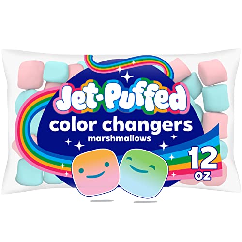 JET-PUFFED COLOR CHANGERS MARSHMALLOWS 12OZ BAG