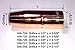 WeldingCity 5-pk Gas Nozzle 200-258 200258 1/2