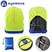ayamaya Waterproof Backpack Rain Cover (30L-40L), Lightweight Bag Rain Cover Elastic Adjustable Rucksack Raincover Rainproof Dustproof Daypack Cover (Green, 30-40L)