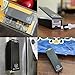 Handheld Heat Seal Bag Sealer - Reseal Food in Plastic Bags for Freshness - Cordless, Rechargeable, & Magnetic Backing for Fridge - Mylar, Polybag, Grocery, Chip, & Produce Bags Bind Fast & Airtight