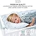 Toddler Pillowcase Dinosaurs | 100% Organic Cotton | Hypoallergenic | 14X19 inch | Fits Toddler Pillow 13x18 inch (Dinosaurs)
