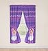 Disney Junior Sofia The First Graceful Drapery/Curtain 4pc Set (Two panels, two tie backs)