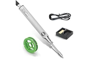 Fansoun Portable Cordless Soldering Iron Kit - Rechargeable Electric Soldering Gun for Home Appliance Repair - USB Powered