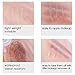 540PCS/270Pairs Invisible Single Side Fiber Double Eyelid Tape Stickers Perfect for Hooded, Droopy, Uneven, small eyes, or Mono-eyelids, 180PCS Slim + 360PCS Wide