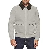 Levi's Men's Faux Suede Aviator Bomber Jacket