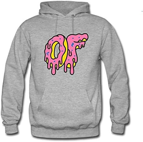 Mavis Custom Odd Future Men's Pullover Hoodie Athletic Hoodie Classic Unisex Silver Size XL