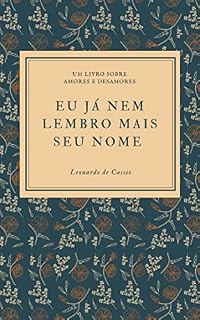 Livro Eu já nem lembro mais seu nome