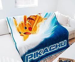Northwest Pokemon Silk Touch Sherpa Throw
