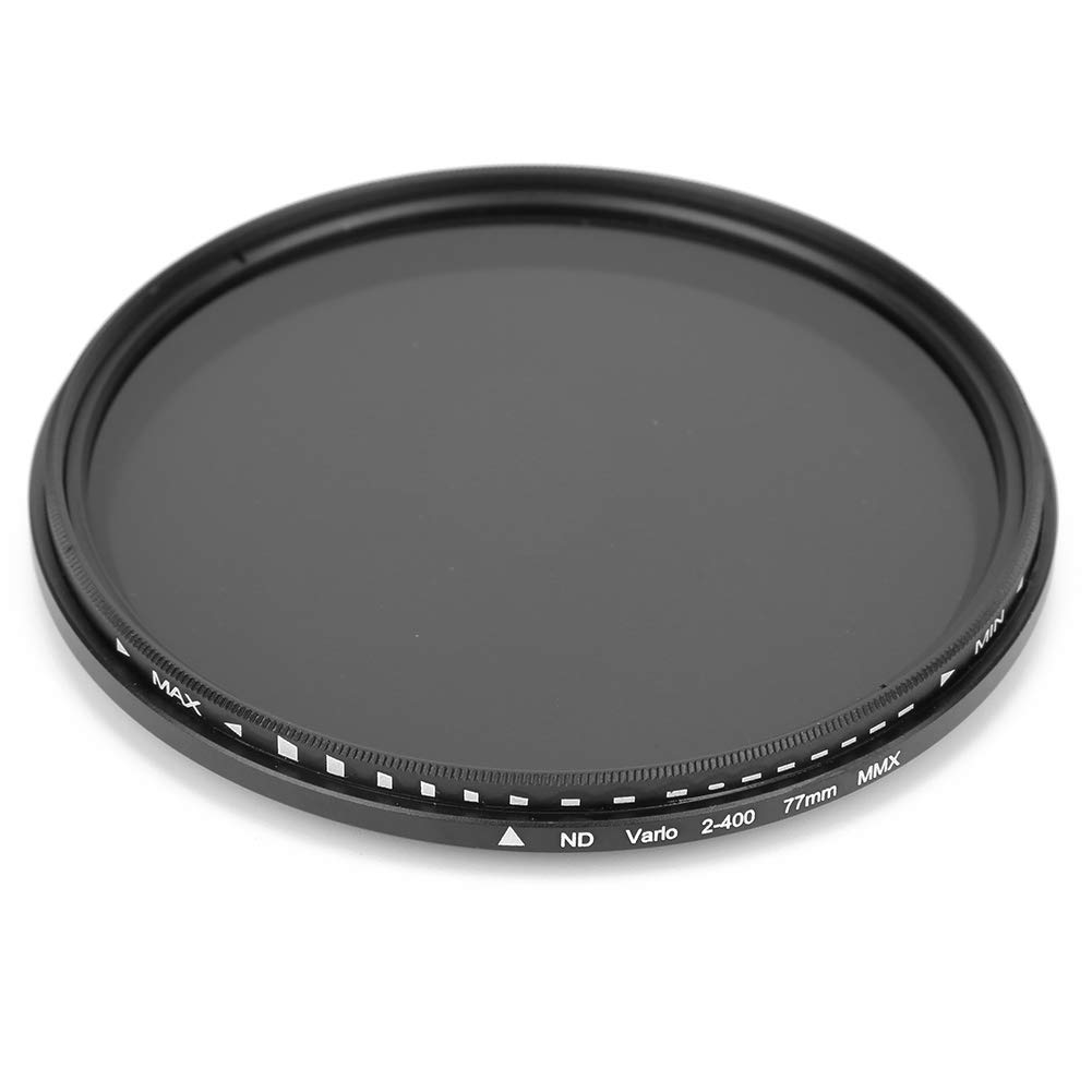 ND Lens Filter,77mm ND2ND400 Adjustable ND Neutral Density Lens Filter,for Canon/for Nikon/for Sony/for Pentax/for Fuji Camera Lens